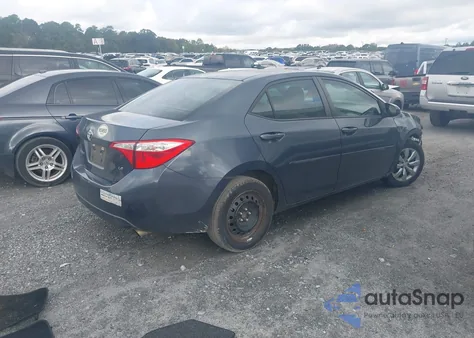 2016 Toyota Corolla Le from USA, damaged, VIN 5YFBURHEXGP373905